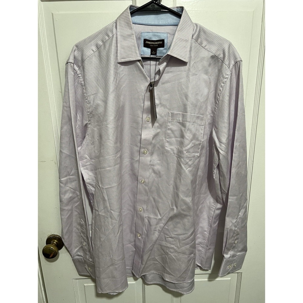 7 Johnston And Murphy Men's Shirts Size Large
